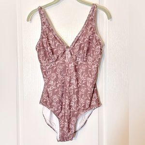 Current Tyed Clothing “Noa" Women's One Piece Swimsuit Size L NWOT